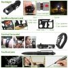 47Pcs Emergency Survival Kit Survival EDC Gear Equipment Tool First Aid Supplies Kit Tools with Pouch for Hiking Hunting Disaster Camping Adventure